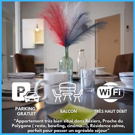 Le Cypres - Appartement Ideal Pour Vos Vacances Ou Vos Deplacements Professionnels A Beziers Exterior photo